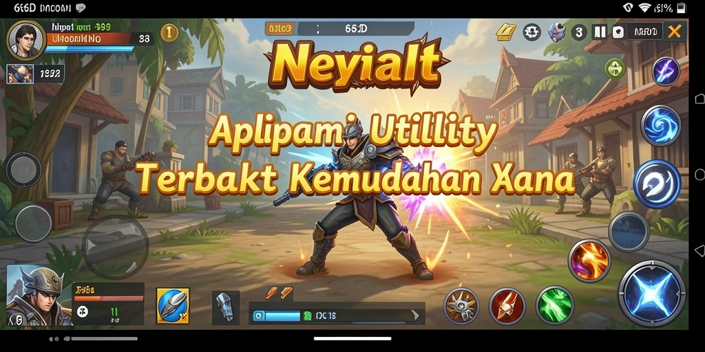 Tampilan antarmuka 66D yang menarik dan mudah digunakan.