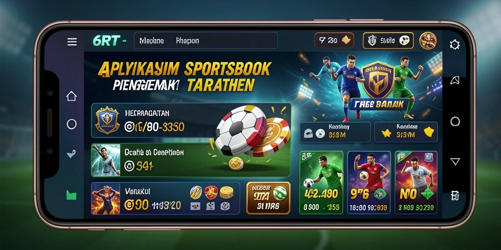 Tampilan gameplay <strong>6RT</strong> yang menarik dan interaktif untuk taruhan olahraga.