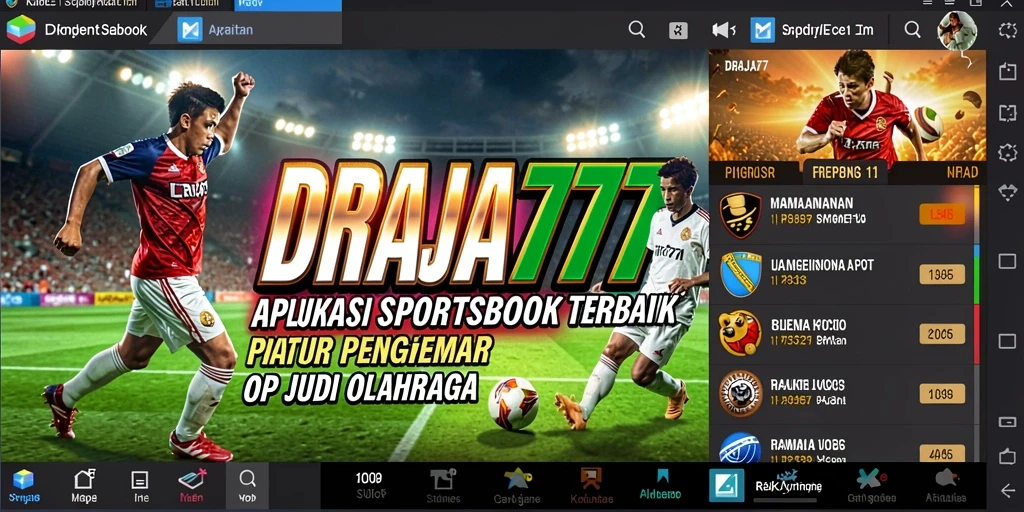 Tampilan menarik dari gameplay Sportsbook DRAJA777.