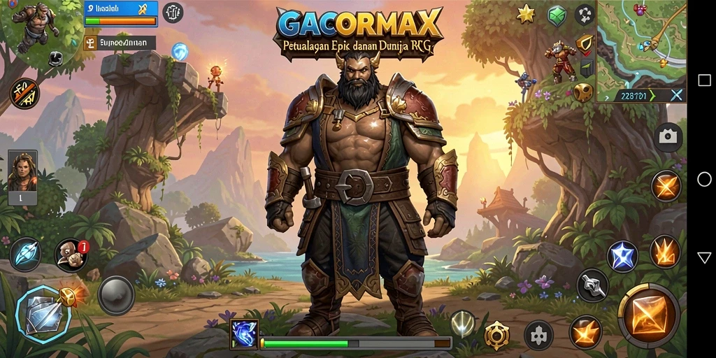 Tampilan aksi epik dalam GACORMAX dengan pertarungan yang mendebarkan.