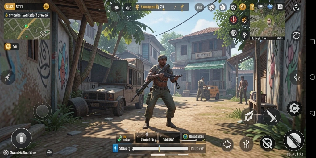 Tampilan gameplay GUS77 yang menakjubkan dan imersif.
