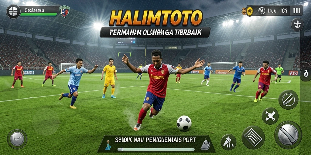 Tangkapan layar utama dari gameplay menarik HALIMTOTO.
