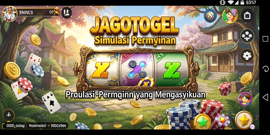 Tampilan gameplay JAGOTOGEL yang menarik dan interaktif.