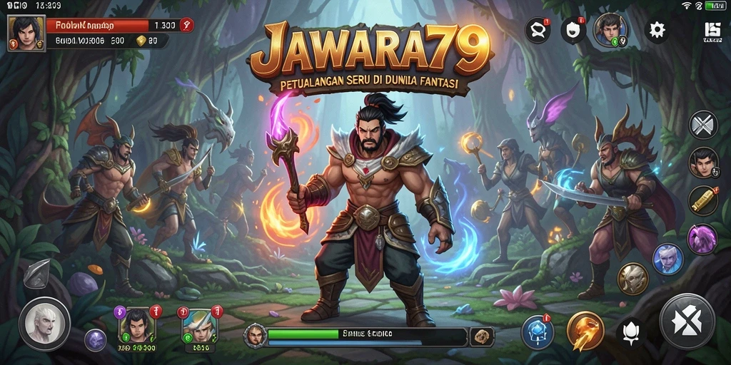 Gameplay seru dan kuat dari JAWARA79 yang penuh dengan petualangan dan tantangan.