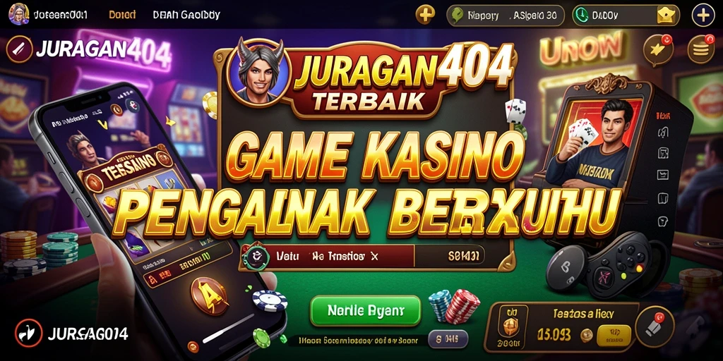 Tampilan menarik gameplay JURAGAN404 di kasino online.