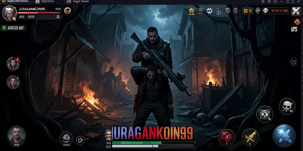 Gameplay menyeramkan dan mencekam dalam JURAGANKOIN99.