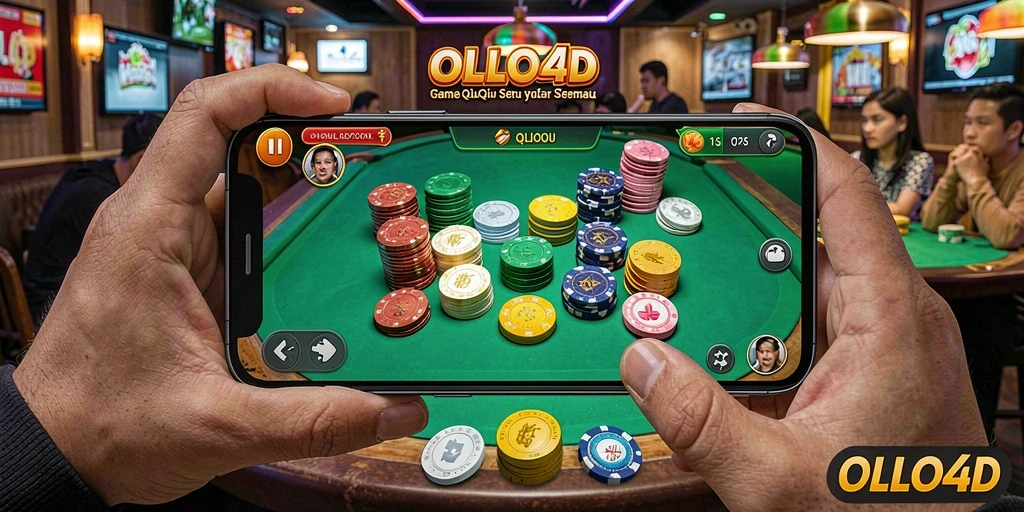 Screenshot utama OLLO4D menampilkan antarmuka permainan QiuQiu yang menarik.