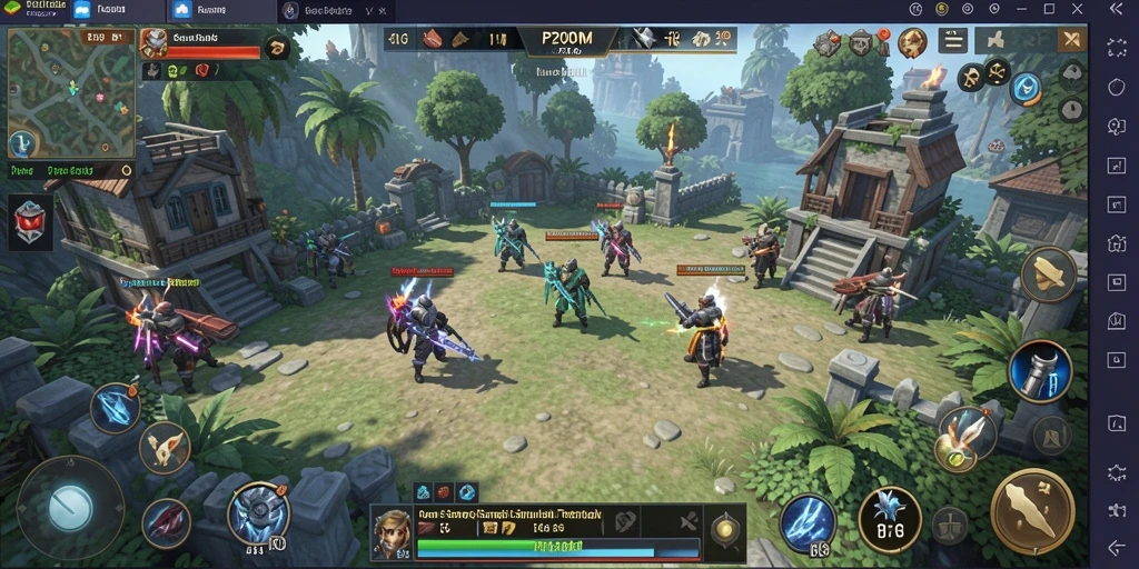 Gameplay P200M yang menantang dan mendebarkan.