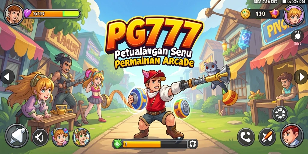 Screenshot PG777 menampilkan grafik menarik dan gameplay yang intens.