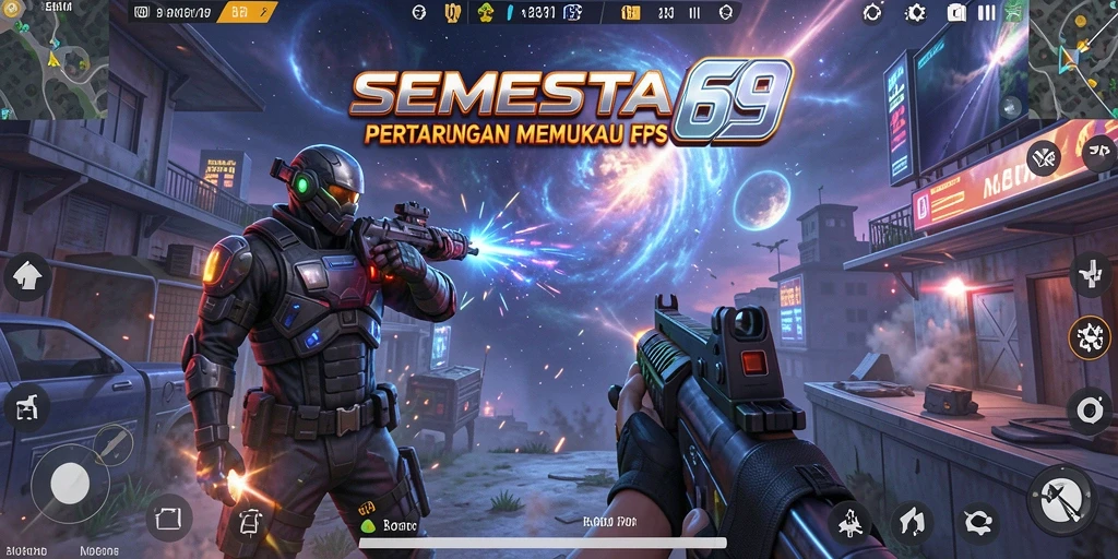 Tampilan menarik dari gameplay menegangkan SEMESTA69.