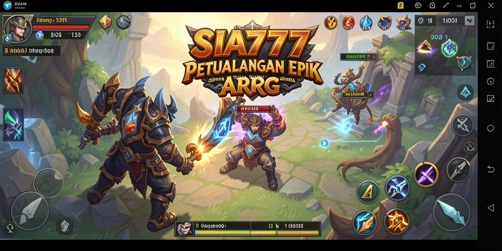 Tampilan menegangkan saat bertempur dalam SIA777 dengan efek visual yang menawan.