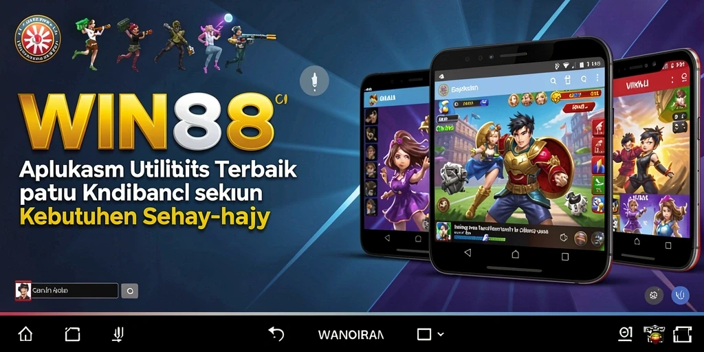 Screenshot utama WIN88 yang menunjukkan antarmuka aplikasi yang intuitif.